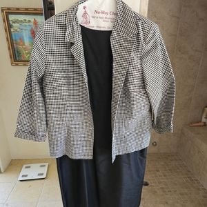 Talbott silk dress and jacket